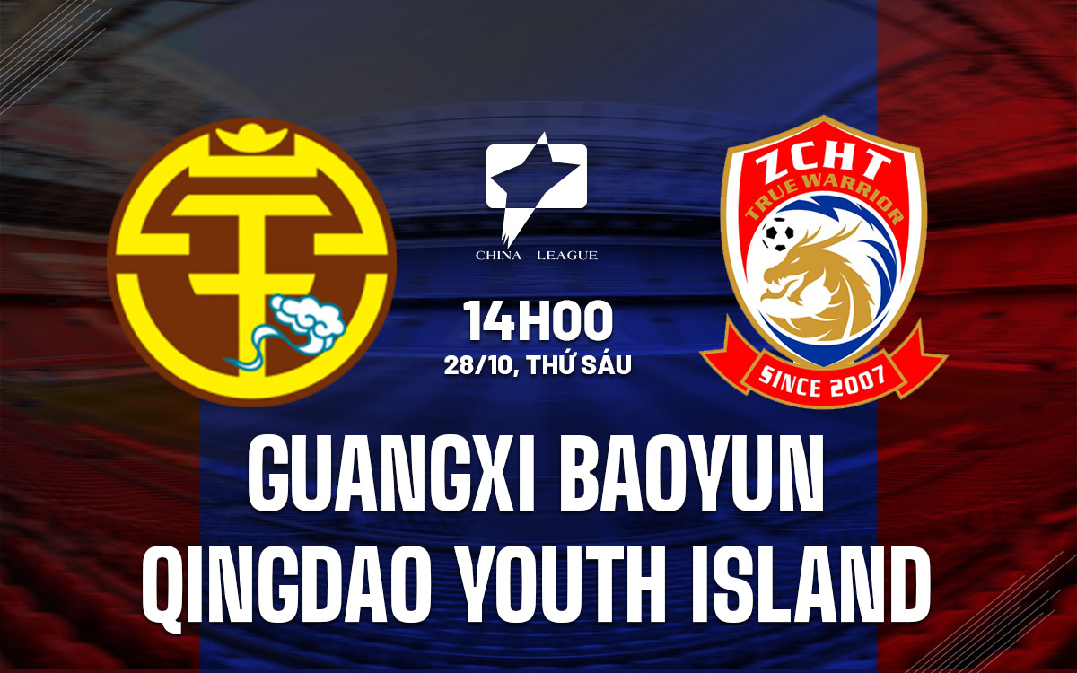 Nhận định Guangxi Baoyun vs Qingdao Youth Island